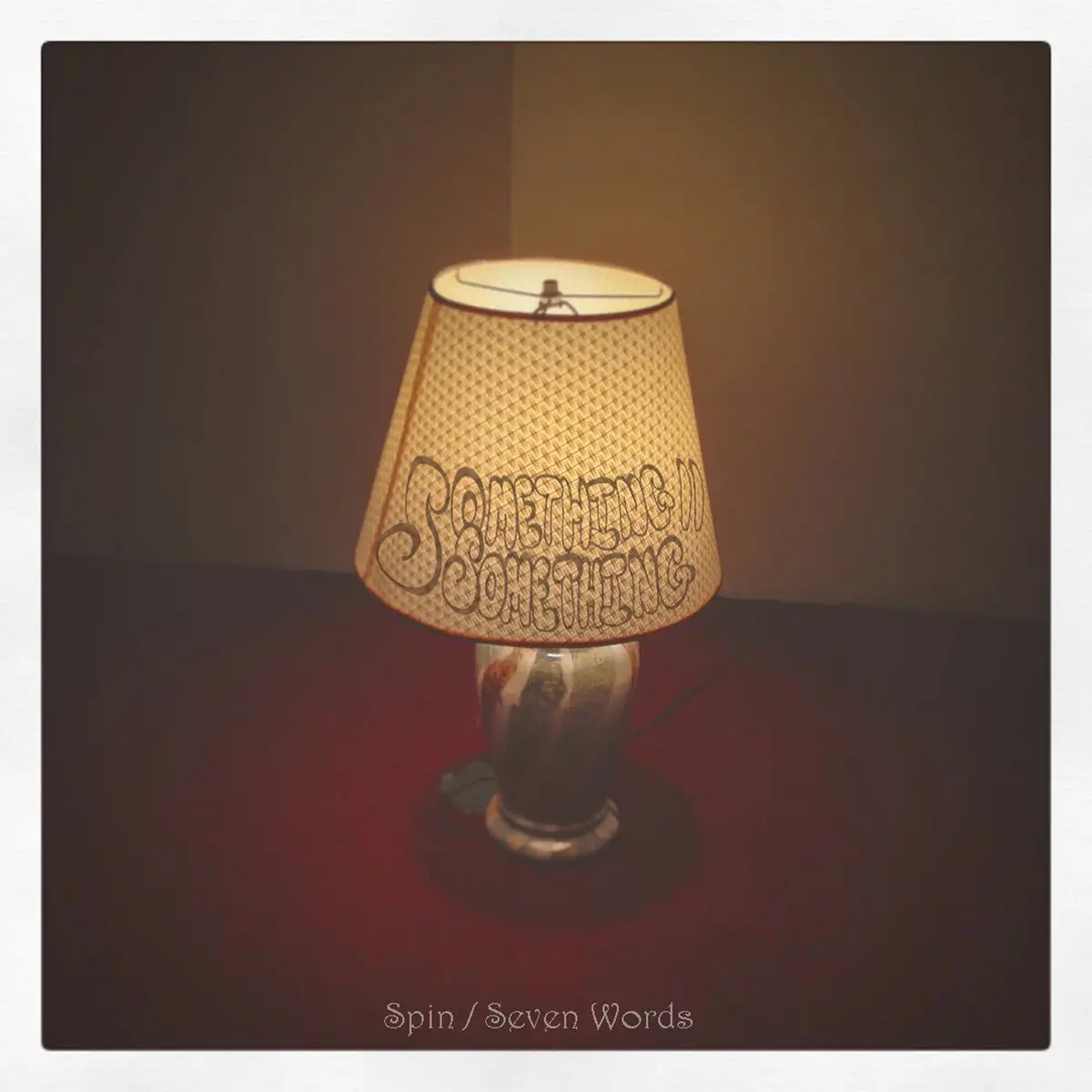 Spin/Seven Words cover